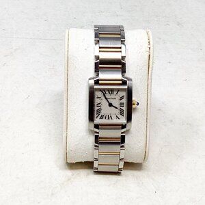 Cartier #8SB37Z Stainless Steel Tank Francaise Watch